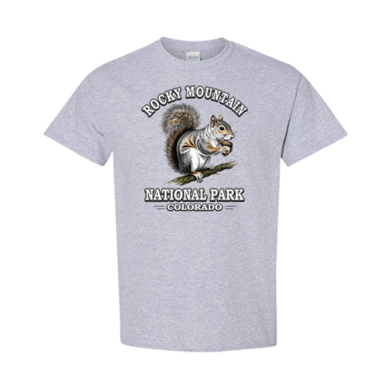 Rocky Mountain National Park Squirrel Classic Fit Tee