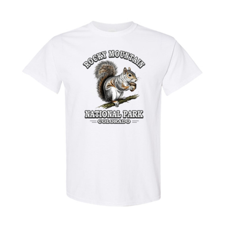 Rocky Mountain National Park Squirrel Classic Fit Tee