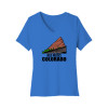 Red Rocks Women's V-Neck Tee