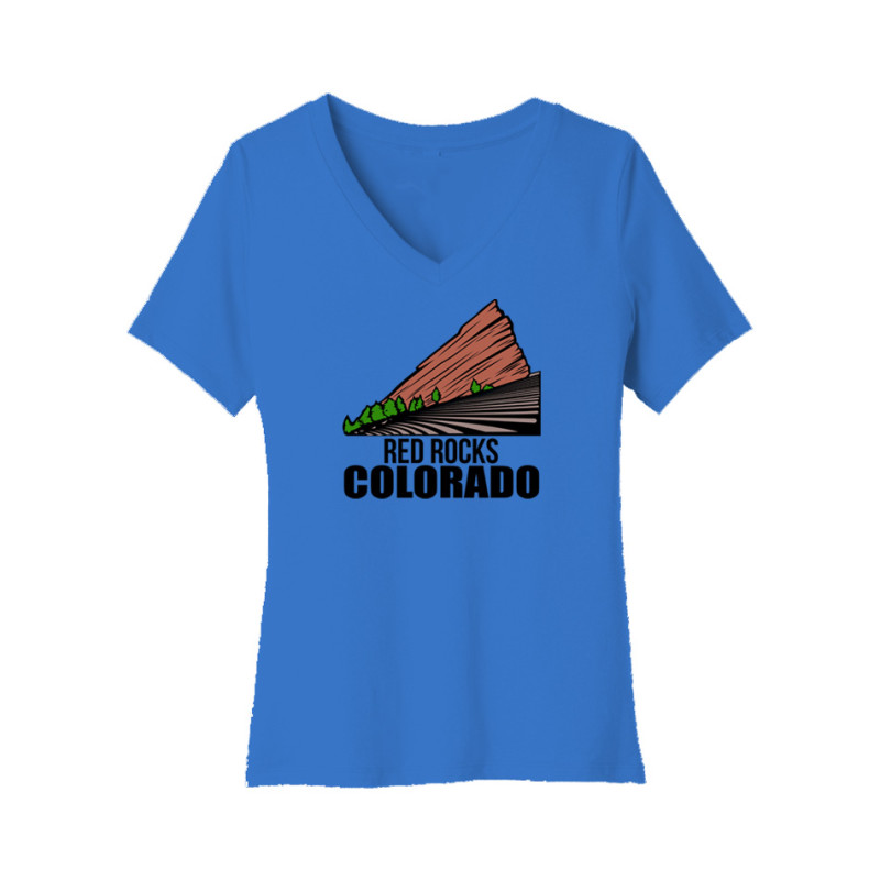 Red Rocks Women's V-Neck Tee Red Rocks Women's V-Neck Tee