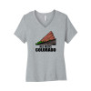 Red Rocks Women's V-Neck Tee