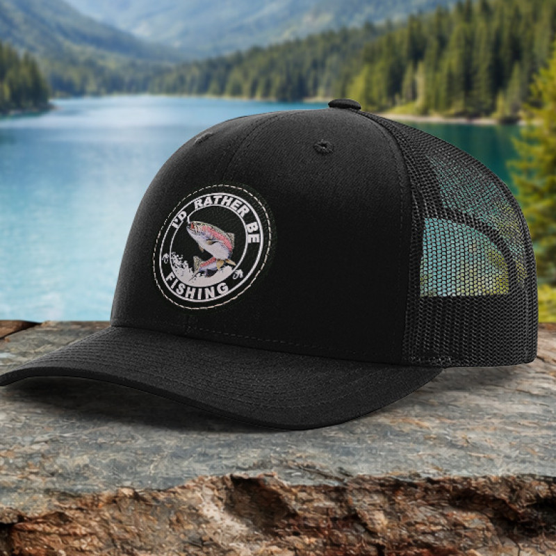 I'd Rather Be Fishing Hat