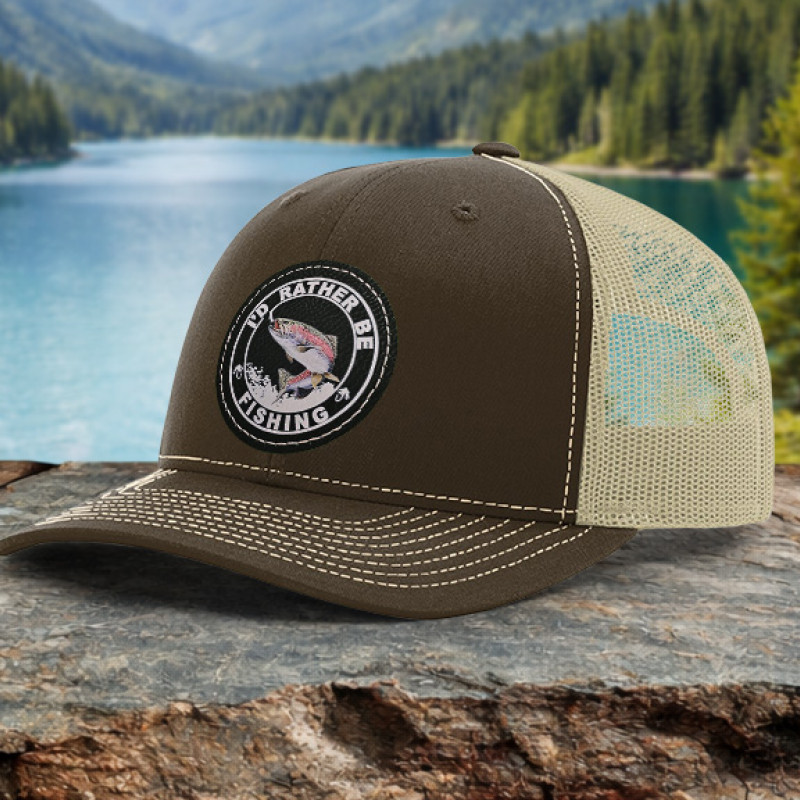 I'd Rather Be Fishing Hat