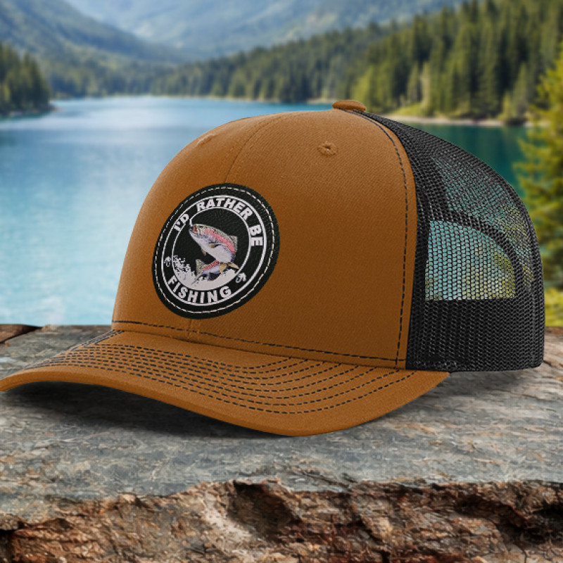 I'd Rather Be Fishing Hat