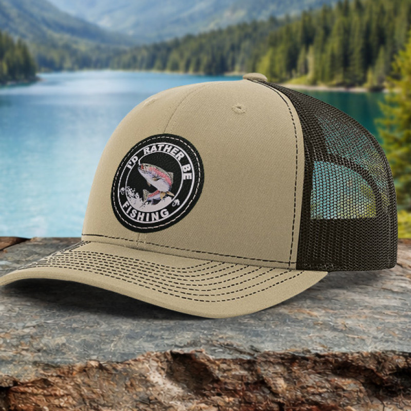 I'd Rather Be Fishing Hat