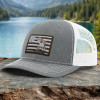 Trout Distressed Flag Fishing Hat