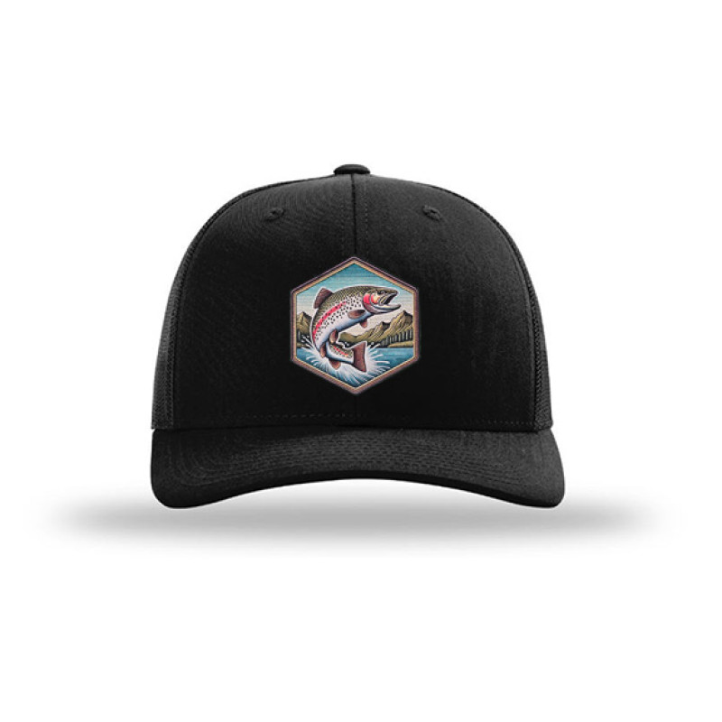 Trout Faux Embroidery Patch