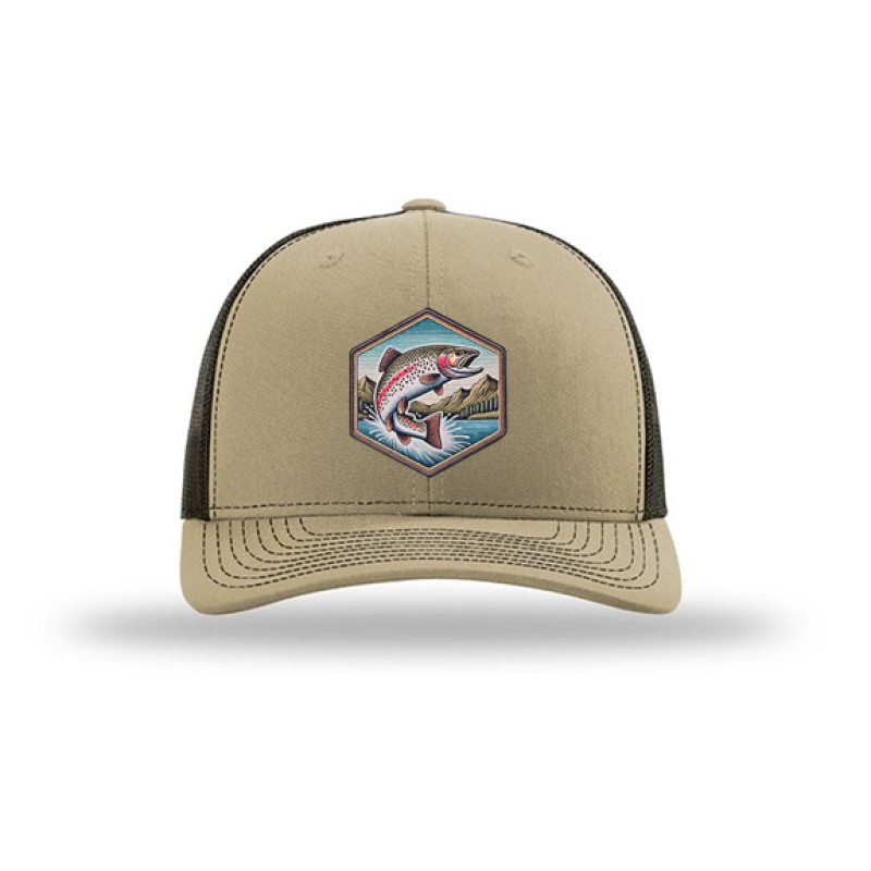 Trout Faux Embroidery Patch