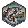 Trout Faux Embroidery Patch