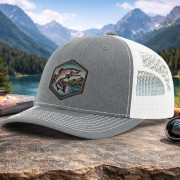 Trout Faux Embroidery Patch