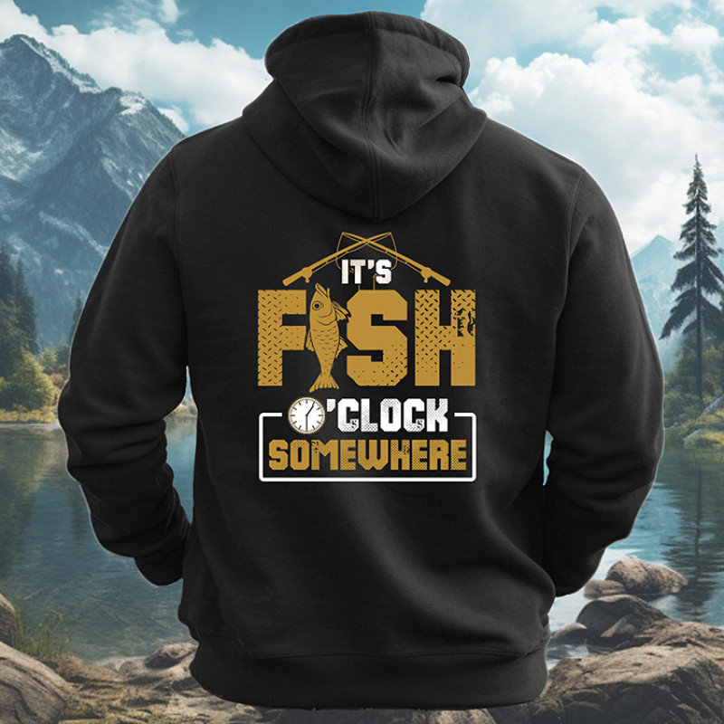 Fish O Clock Hoodie Fish O Clock Hoodie