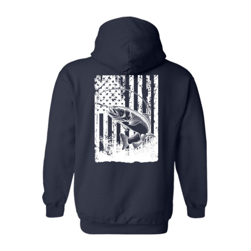 Trout Fishing USA Hoodie Trout Fishing USA Hoodie