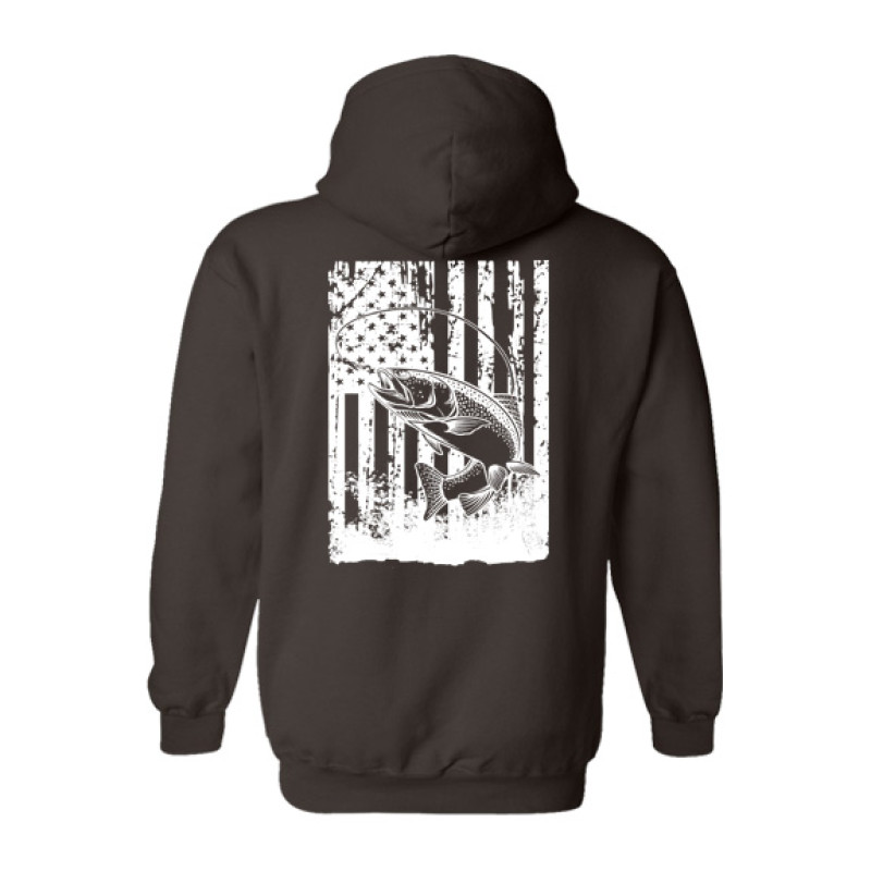 Trout Fishing USA Hoodie Trout Fishing USA Hoodie