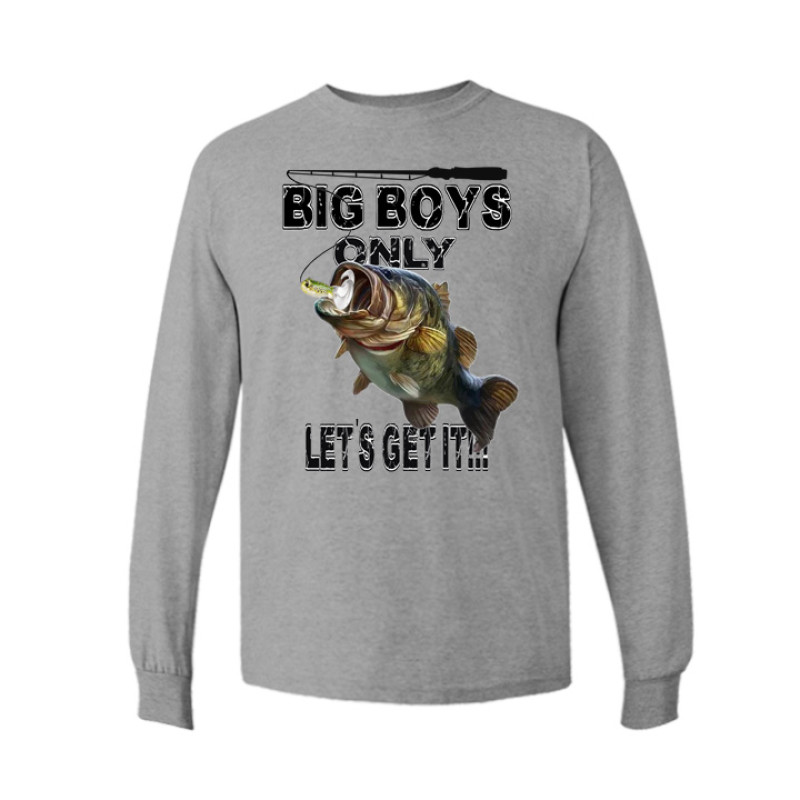 Big Boys Only Long Sleeve Tee