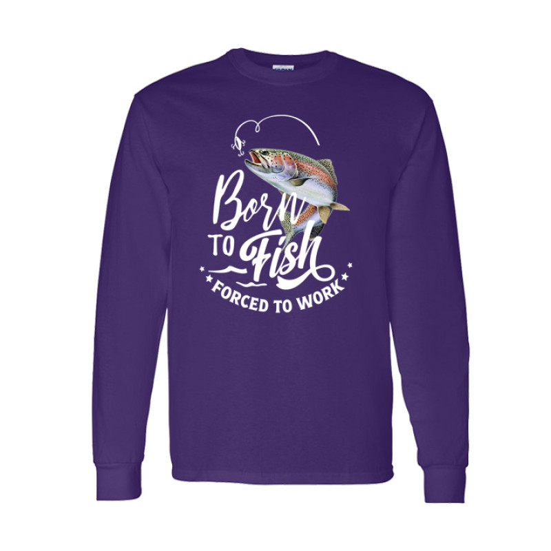 Born to Fish Long Sleeve Tee