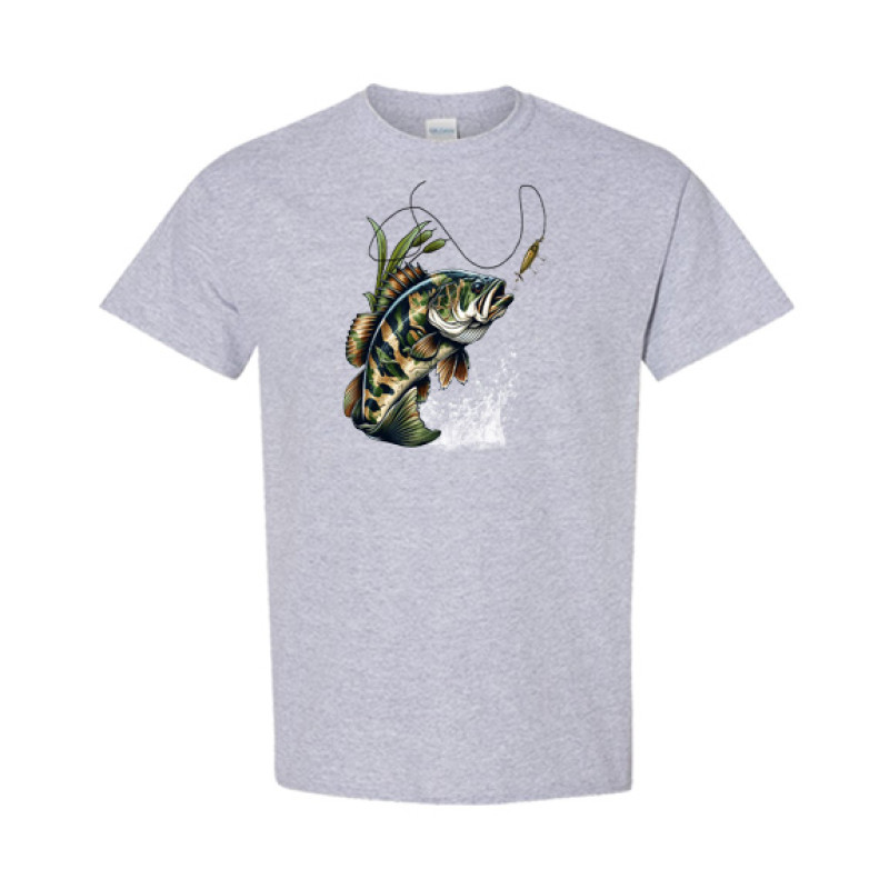 Camo Bass Classic Fit Tee Camo Bass Classic Fit Tee