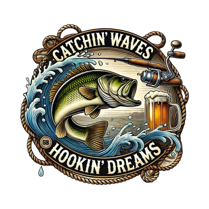 Catchin Waves Classic Fit Tee Catchin Waves Classic Fit Tee