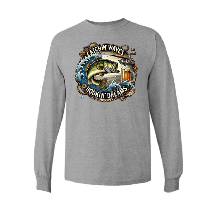 Catchin Waves Long Sleeve Tee Catchin Waves Long Sleeve Tee