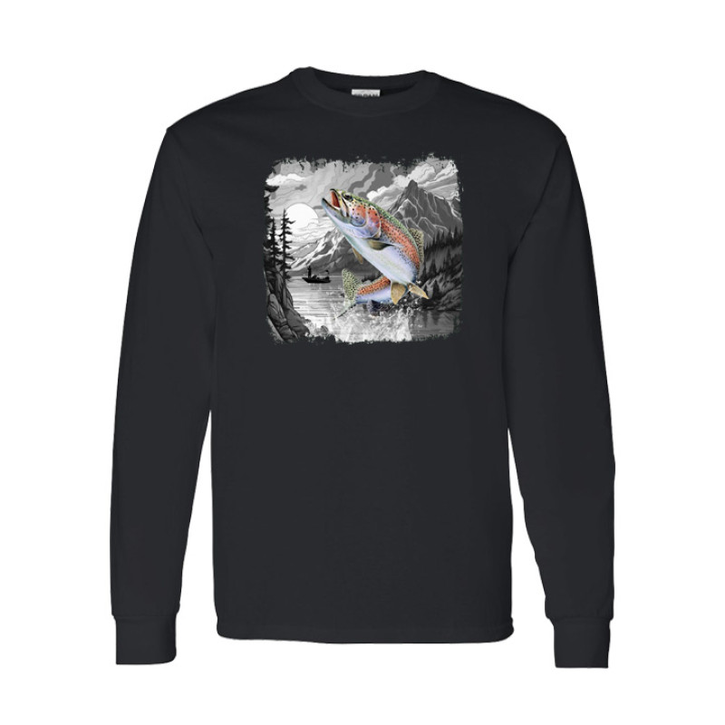 Early Morning Fishing Long Sleeve Tee Early Morning Fishing Long Sleeve Tee