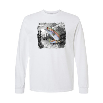 Early Morning Fishing Long Sleeve Tee
