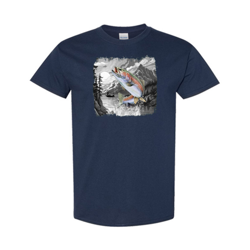Early Morning Fishing Classic Fit Tee
