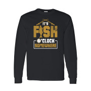 Fish O Clock Long Sleeve Tee