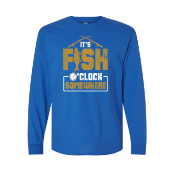 Fish O Clock Long Sleeve Tee