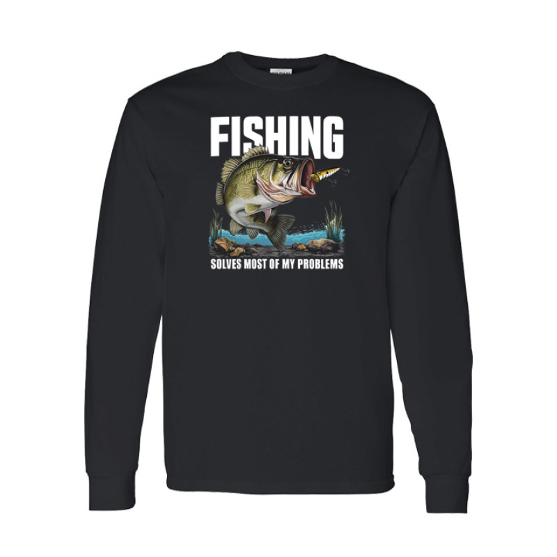 Fishing Problems Long Sleeve Tee Fishing Problems Long Sleeve Tee