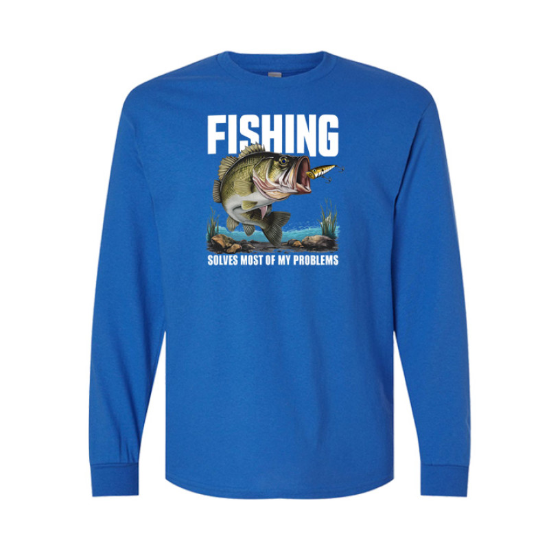 Fishing Problems Long Sleeve Tee Fishing Problems Long Sleeve Tee
