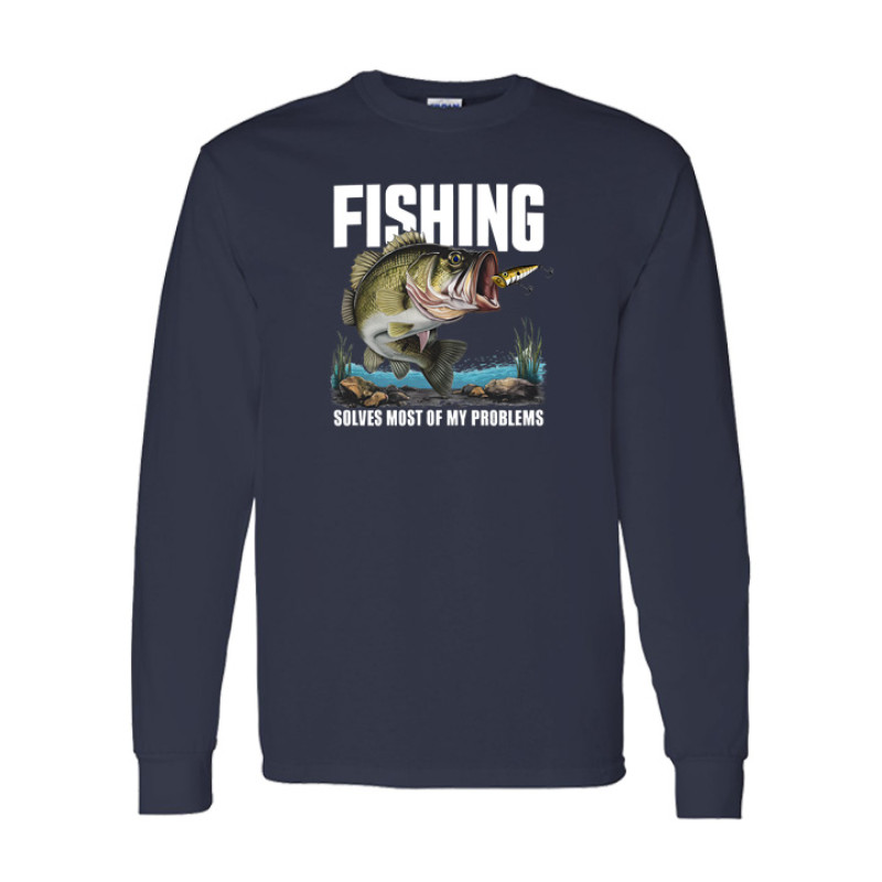 Fishing Problems Long Sleeve Tee Fishing Problems Long Sleeve Tee
