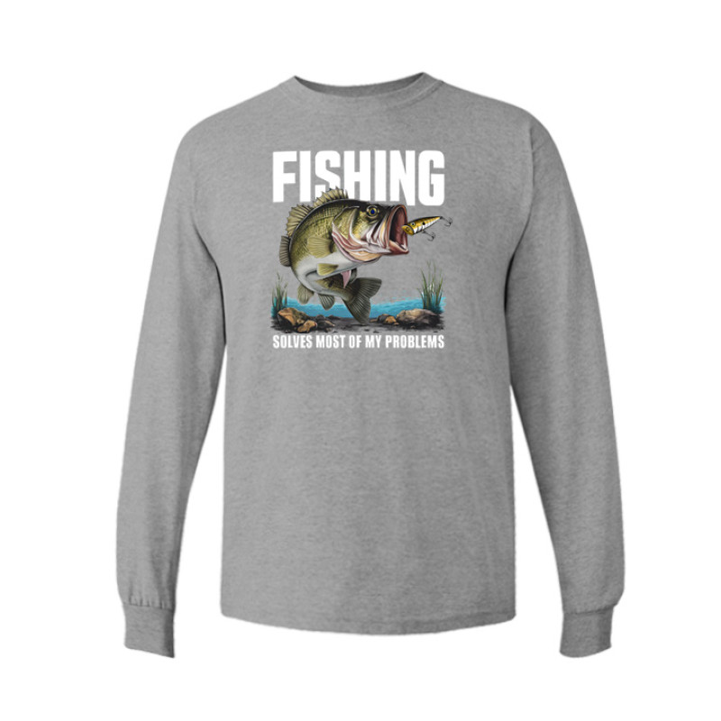 Fishing Problems Long Sleeve Tee Fishing Problems Long Sleeve Tee