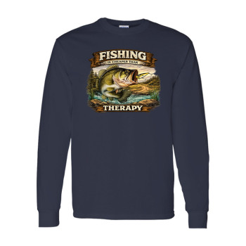 Fishing Therapy Long Sleeve Tee
