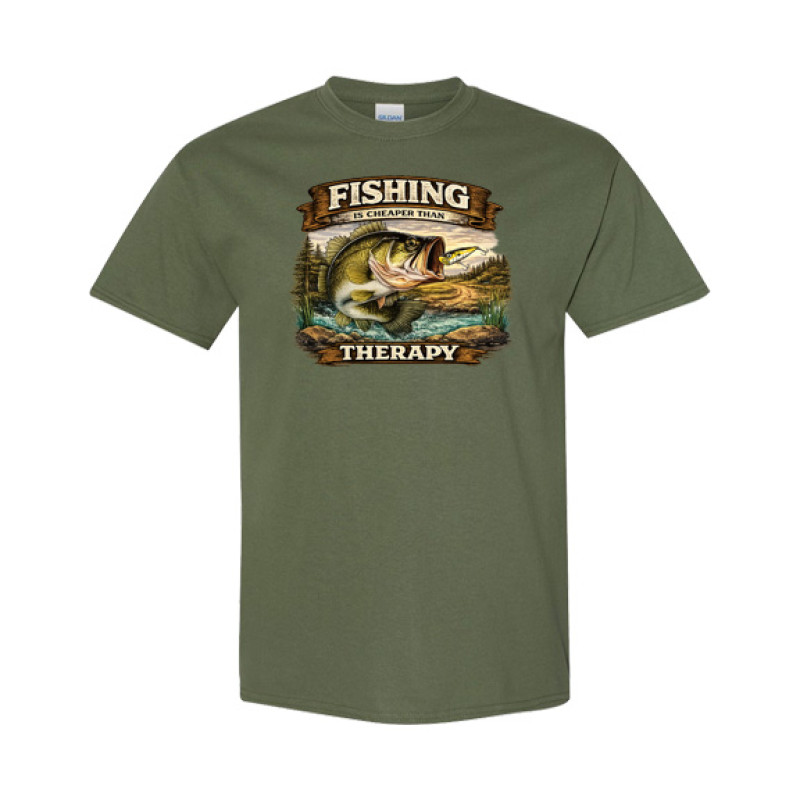 Fishing Therapy Classic Fit Tee