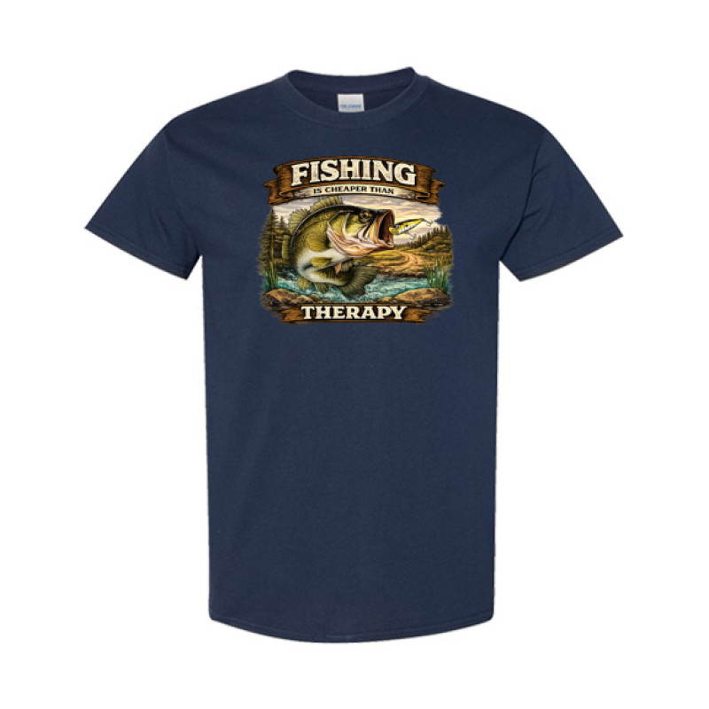 Fishing Therapy Classic Fit Tee