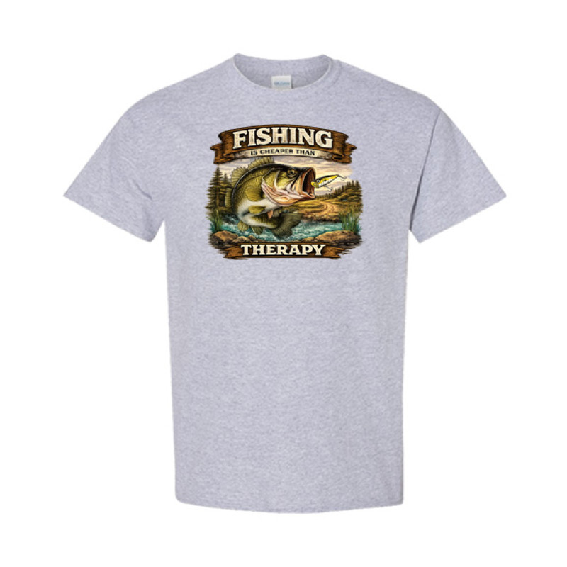 Fishing Therapy Classic Fit Tee