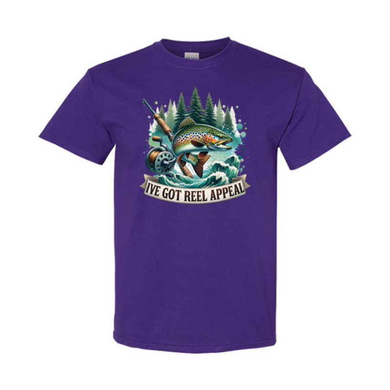 Reel Appeal Classic Fit Tee Reel Appeal Classic Fit Tee