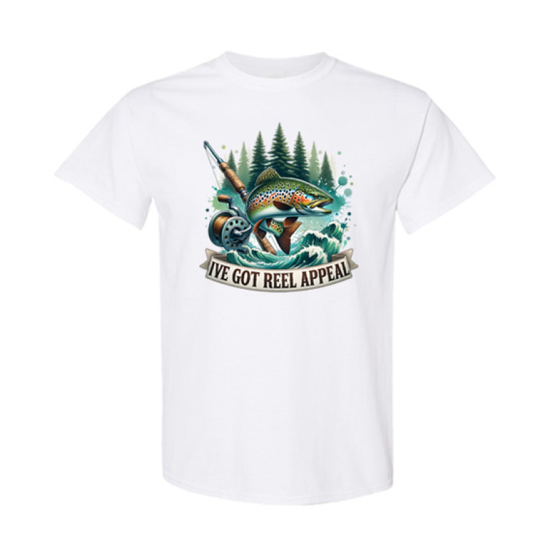 Reel Appeal Classic Fit Tee Reel Appeal Classic Fit Tee