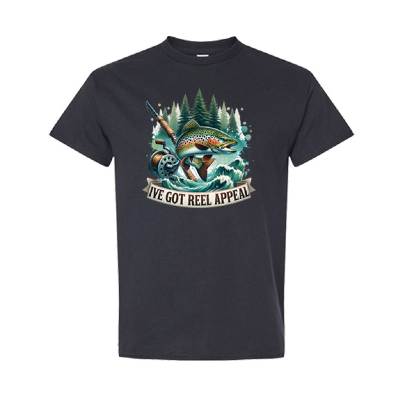 Reel Appeal Classic Fit Tee Reel Appeal Classic Fit Tee