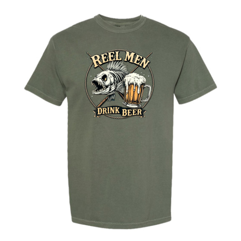 Reel Men Drink Beer