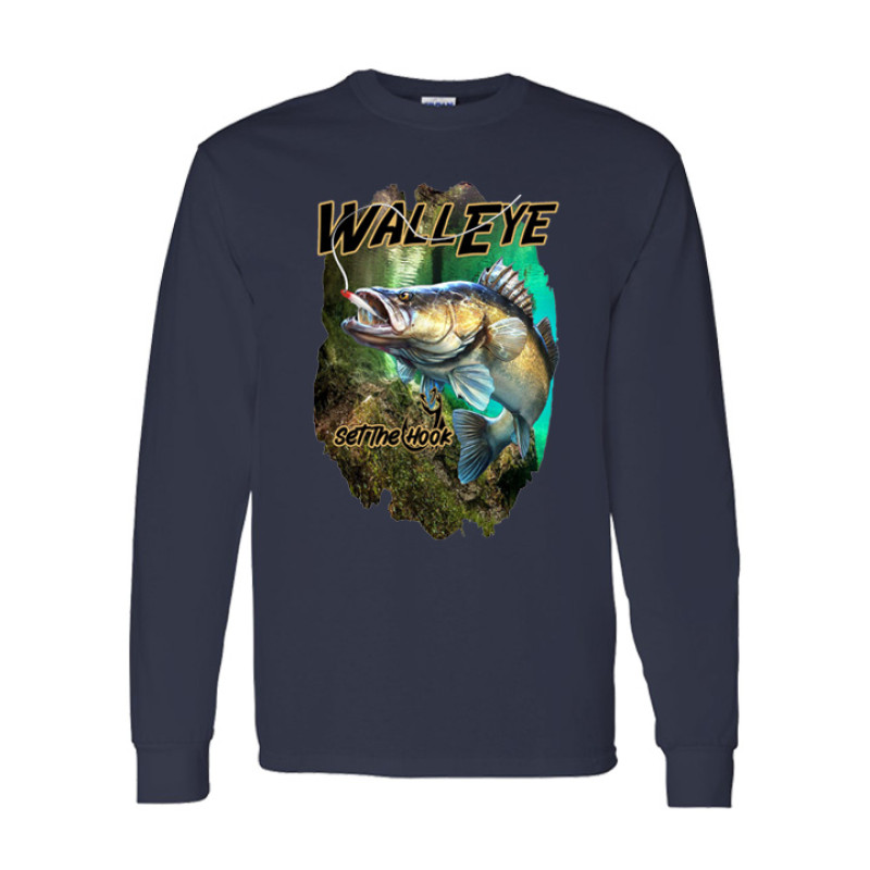 Set the hook Long Sleeve Tee