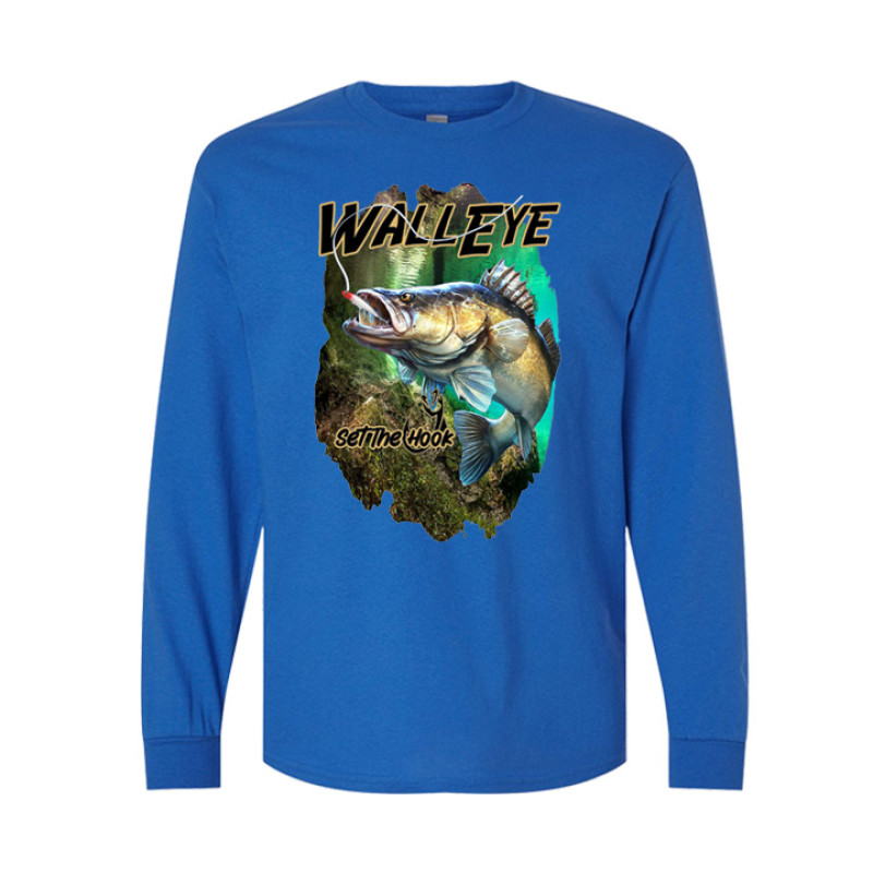 Set the hook Long Sleeve Tee