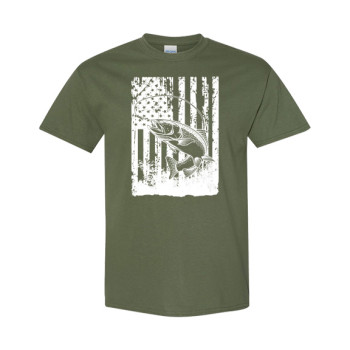 Trout Fishing USA Classic Fit Tee