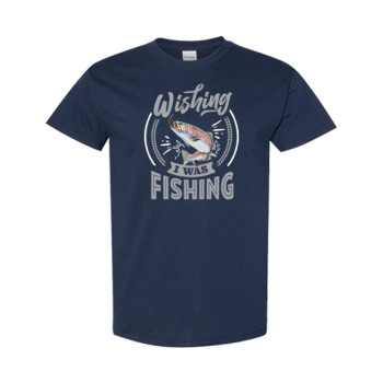 Wishing I was fishing Classic Fit Tee