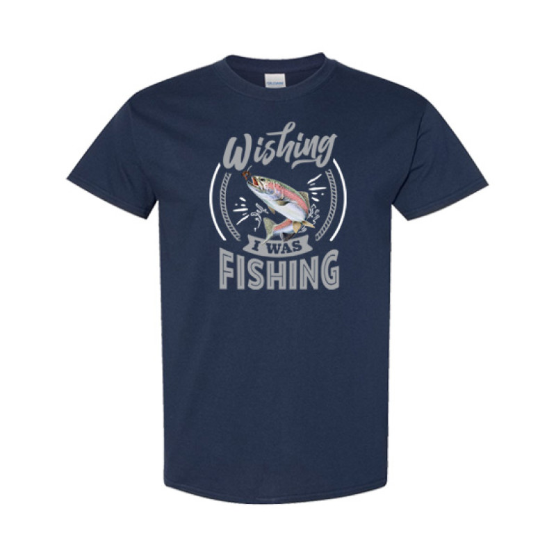 Wishing I was fishing Classic Fit Tee Wishing I was fishing Classic Fit Tee