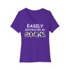 Easily Distracted Women's V-Neck Tee