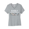 Easily Distracted Women's V-Neck Tee