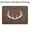Antlers Leatherette Patch Antlers Leatherette Patch