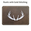 Antlers Leatherette Patch Antlers Leatherette Patch