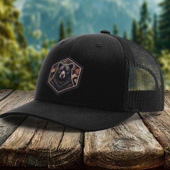 Bear Faux Embroidery Patch