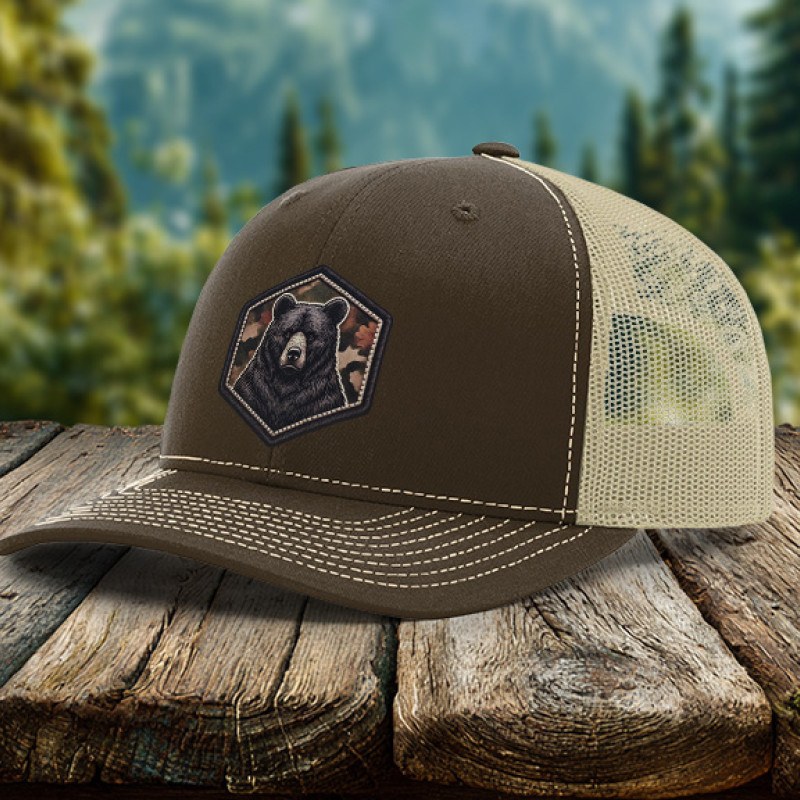 Bear Faux Embroidery Patch